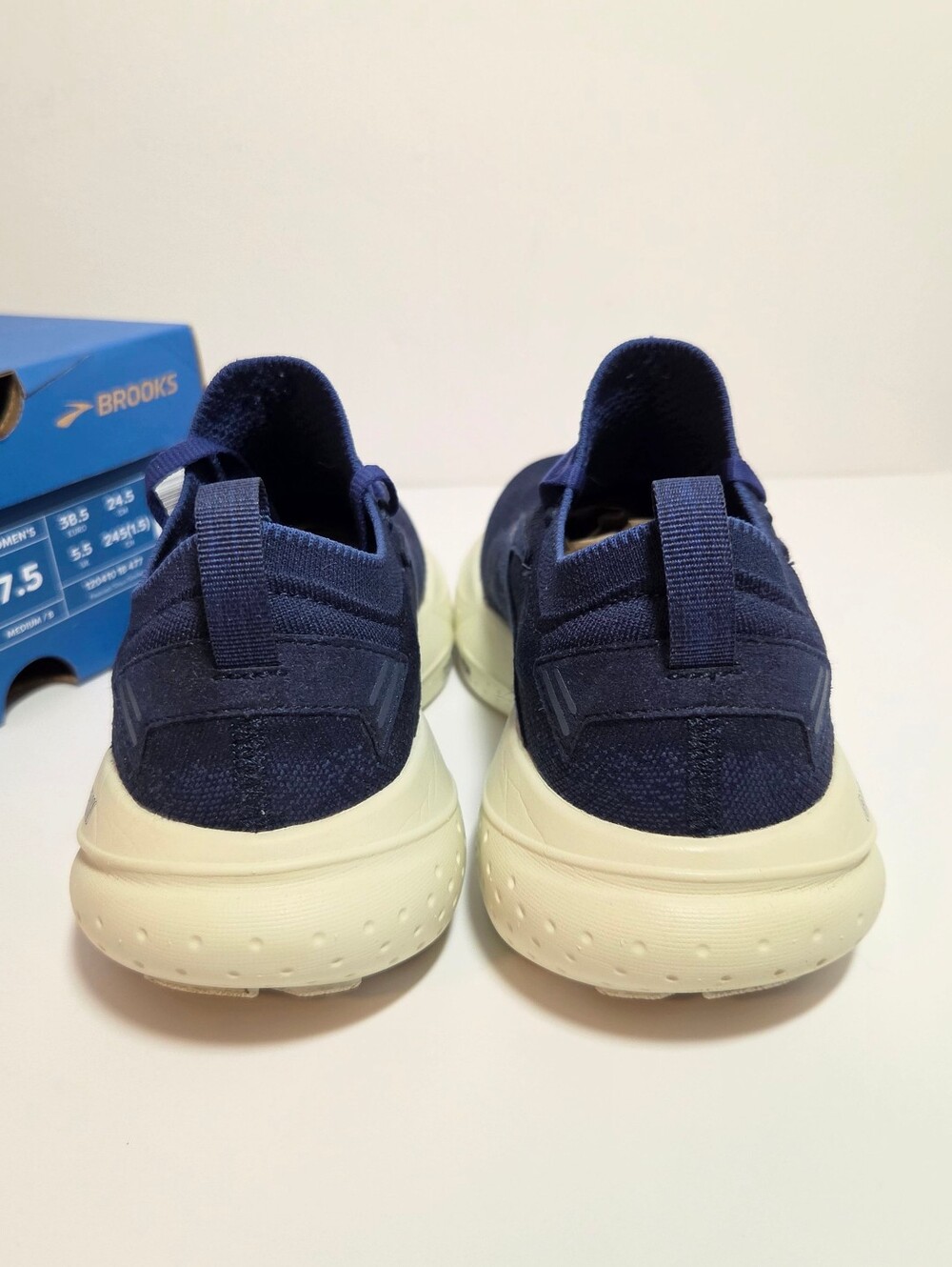 Brooks Glycerin 21 StealthFit Running Shoes - Navy Blue - Size 7.5 M - Picture 4 of 10